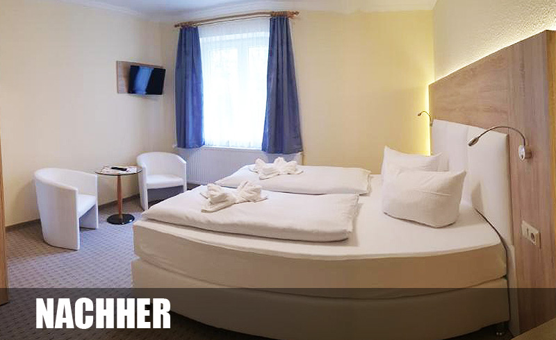 Schlafzimmer nach Renovierung